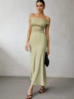 Hot Casual Off Shoulder Long Dress Black Dresses|Casual Dresses