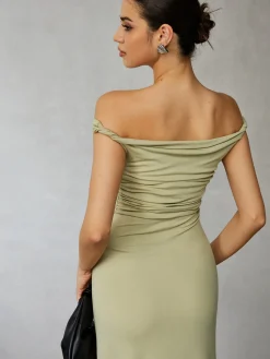 Hot Casual Off Shoulder Long Dress Black Dresses|Casual Dresses