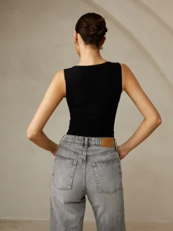 New Casual Plain Tank Top Tank Tops & Camis|Tops