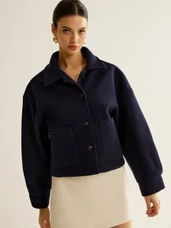 Clearance Casual Pockets Button Jacket Outerwear|Jackets