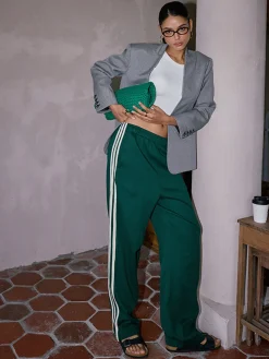 Sale Casual Striped Patchwork Pants Pants|Bottoms