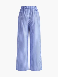 Casual Striped Wide Leg Pants Wide Leg|Pants