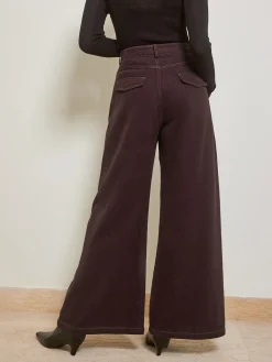 Sale Casual Wide-Leg Denim Pants Jeans|Pants