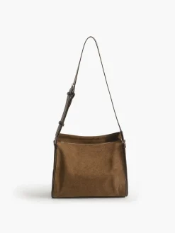 Clearance Causal Bucket Zipper Tote Bag Bags|Accessories