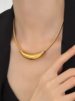 Outlet Chic O-Ring Choker Necklace Necklaces|Accessories