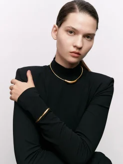 Outlet Chic O-Ring Choker Necklace Necklaces|Accessories