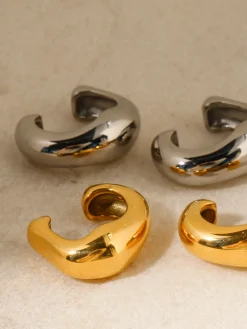 Discount Chunky Hoop Ear Cuff Earrings|Accessories