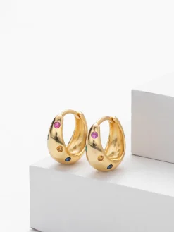 Hot Chunky Hoop Earrings Earrings|Accessories