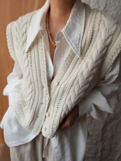 Discount Chunky Knit V-Neck Button Cardigan Cardigans|Sweaters & Cardigans