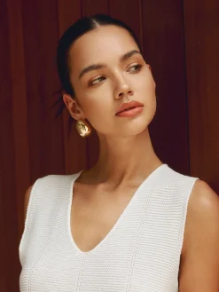 Discount Chunky Teardrop Statement Earrings Earrings|Accessories