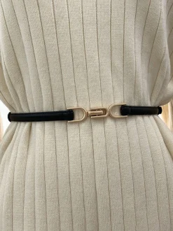 Outlet Close Your Eyes Leather Belt Belts & Chain|Accessories