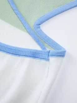 Best Coastal Air Open Back Long Dress Sweater Dresses|Vacation Dresses