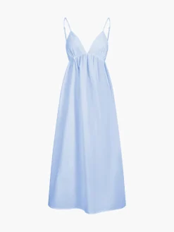 Discount Coastal Cowgirl Open Back Long Dress White Dresses|Black Dresses