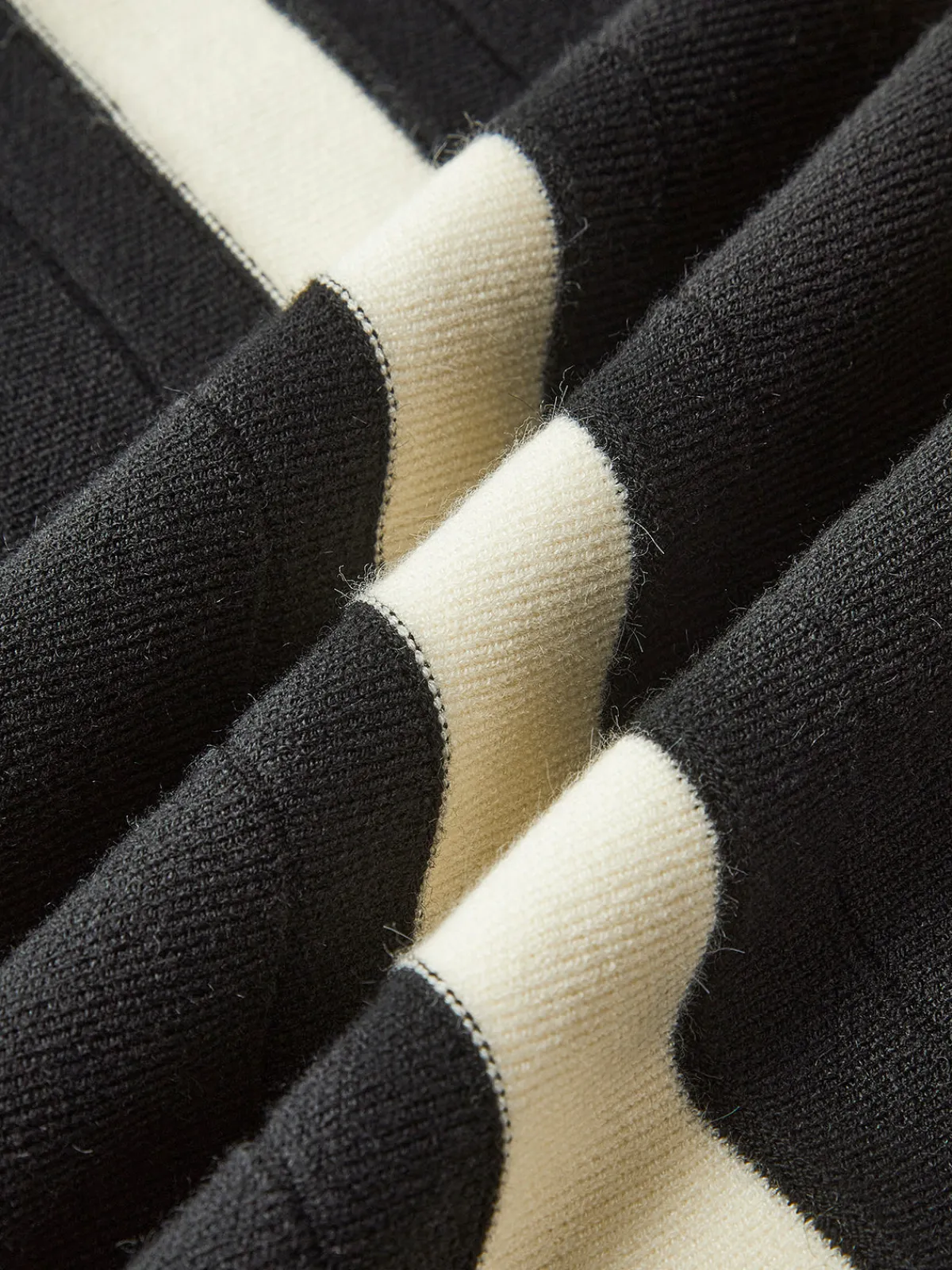 Best Color Block Knit Midi Skirt Skirts|Knitwear