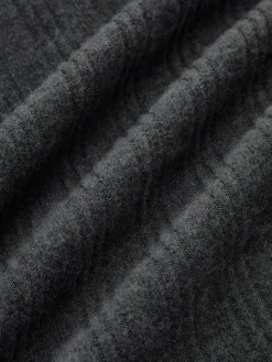 Online Color Block Panel Lapel Knit Dress Sweater Dresses|Casual Dresses