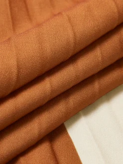 Online Color Block Pleated Skirt Skirts|Bottoms