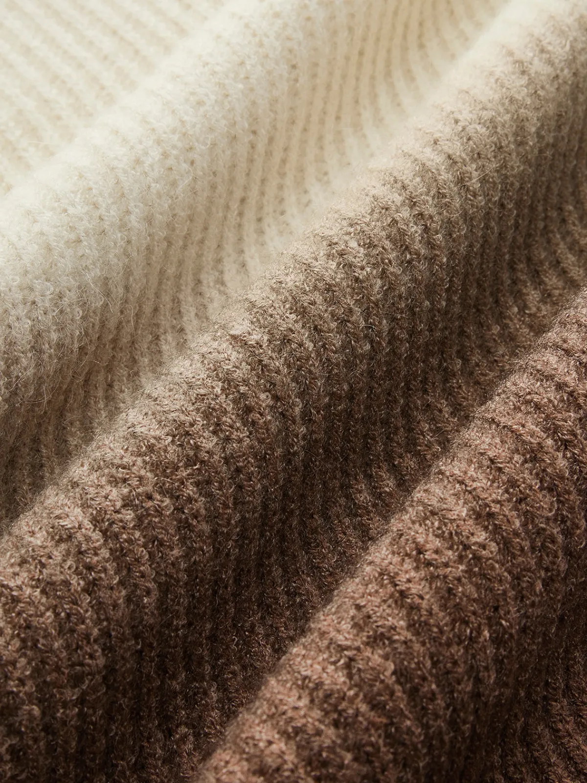 Discount Color Block Ribbed Sweater Sweater Tops|Sweaters & Cardigans
