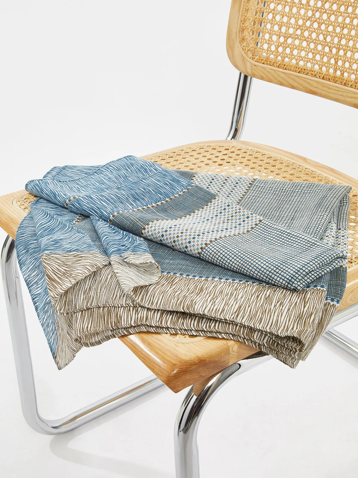 Outlet Color Block Versatile Scarf Accessories