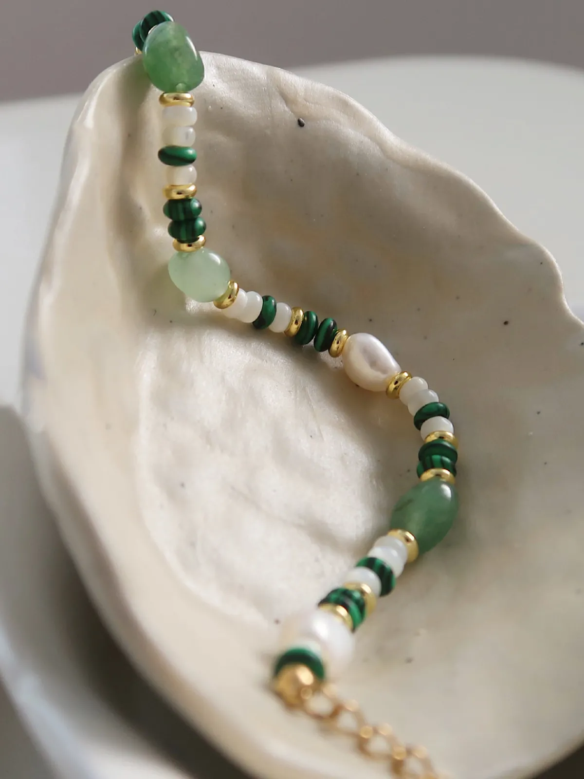 Online Colorful Pearl Malachite Bracelet Rings & Bracelets|Accessories