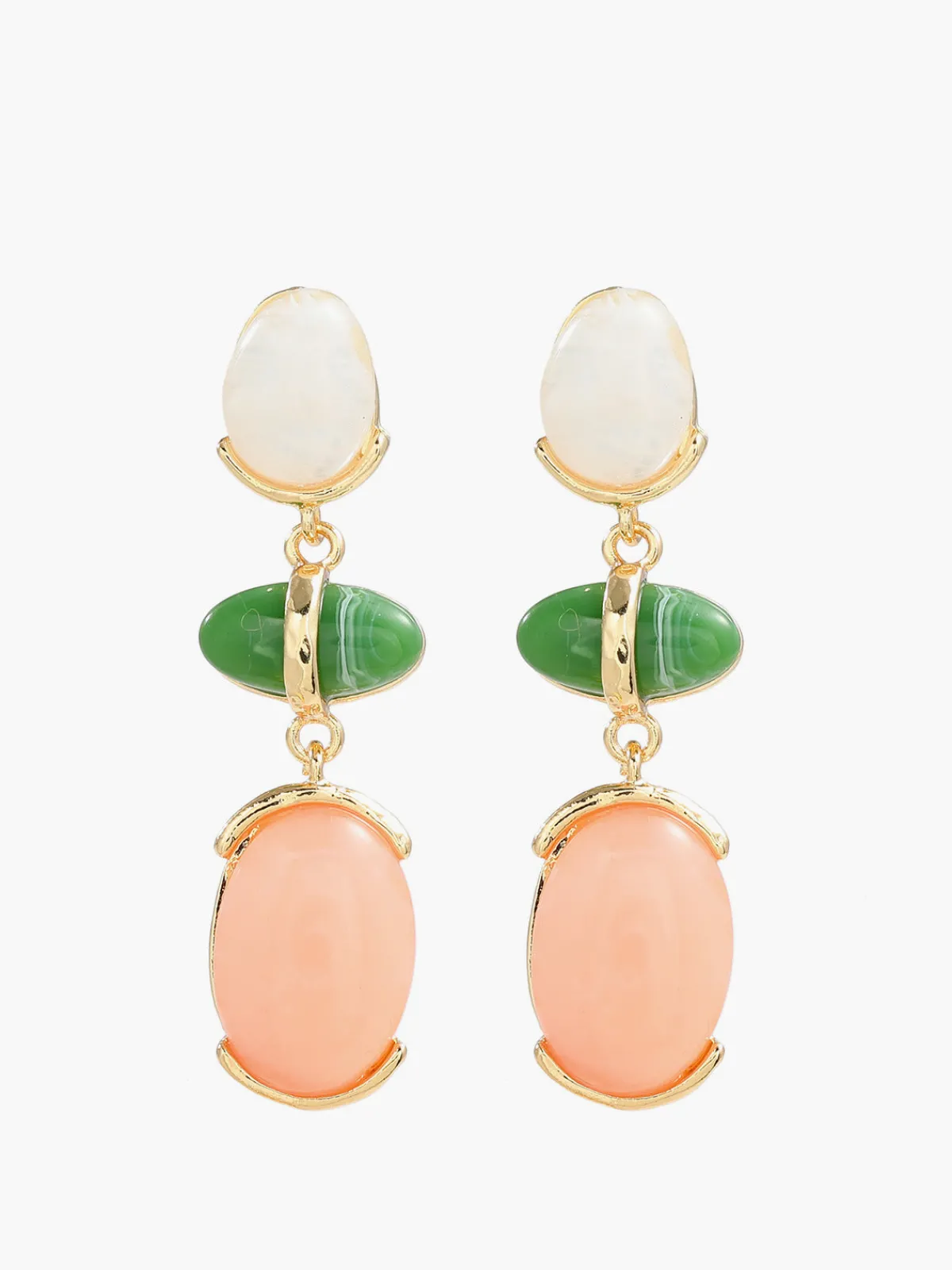 Outlet Colorful Rhinestone Pendant Earrings Earrings|Accessories