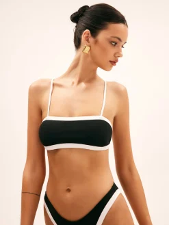 Discount Contrast Binding Bikini Set Swimwear|Matching Sets