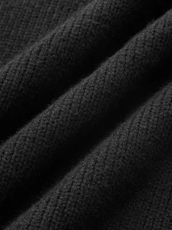 New Contrast Binding Sweater Vest Vests|Knitwear