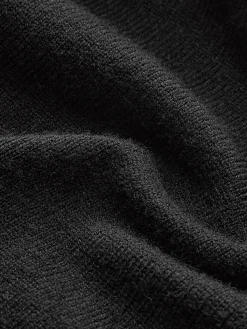 Online Contrast Binding V-Neck Knit Jumpsuits Black Dresses|Jumpsuits & Rompers