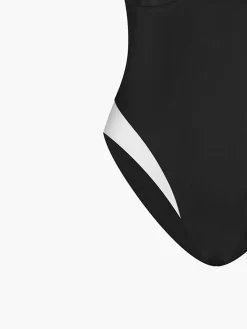 Best Contrast One-Piece Swimsuit Swimwear|Tops