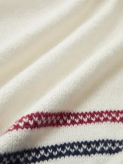 Best Contrast Pattern Zipper Short Cardigan Cardigans|Sweaters & Cardigans