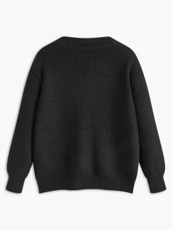 Hot Contrast Piping Panel Cozy Cardigan Cardigans|Sweaters & Cardigans