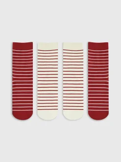Contrast Striped Stacking Socks Socks & Tights|Accessories