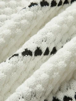 Sale Contrast Striped Sweater Sweater Tops|Sweaters & Cardigans