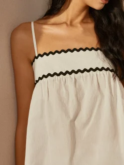 Sale Contrast Trim Shift Shorts Set Shorts Sets|Shorts