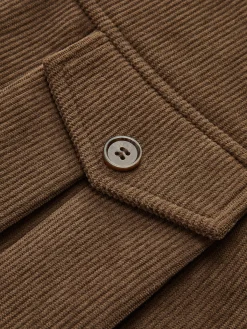 Discount Corduroy Pleated Skirt With Belt Skirts|Bottoms