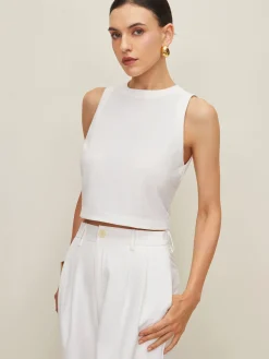 New Cotton & Linen Bow Crew Neck Blouse Blouses & Shirts|Tops