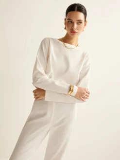 New Cotton & Linen Bow Shirt Blouses & Shirts|Tops