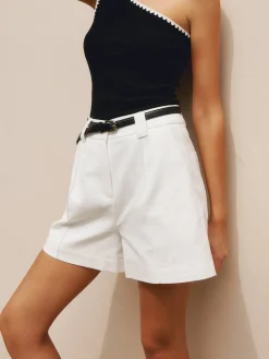 Best Cotton & Linen Casual Shorts Without Belt Shorts|Matching Sets