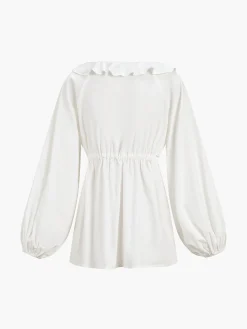 Hot Cotton & Linen Cowgirl Melody Two Piece Shorts Set Shorts Sets|Long Sleeve Sets