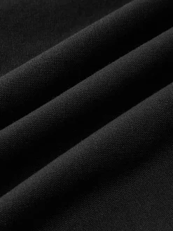 Sale Cotton & Linen Halter A Line Long Dress White Dresses|Black Dresses
