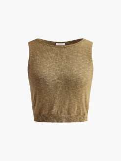 Best Cotton Blends Crop Top Crop Tops|Tank Tops & Camis