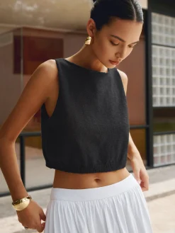 Best Cotton Blends Crop Top Crop Tops|Tank Tops & Camis