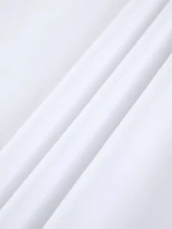 New Cotton Blends Sleeveless Split Midi Dress White Dresses|Casual Dresses