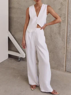 Hot Cotton Casual Pants Set Pants Sets|Matching Sets