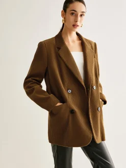 Best Cotton Corduroy Button Blazer Outerwear|Blazers