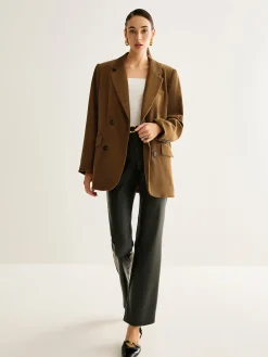 Best Cotton Corduroy Button Blazer Outerwear|Blazers