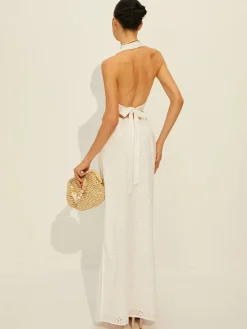 Best Cotton Knotted Backless Skirt Set Skirt Sets|Long Sleeve Sets
