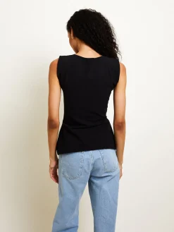 Outlet Cotton Knotted Multi-Wear Tank Top Tank Tops & Camis|Tops