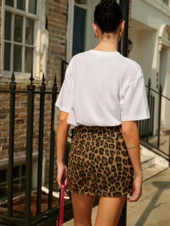 Online Cotton Letter Printed Short Sleeve T-Shirt T-shirts|Tops