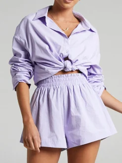 Outlet Cotton Melody Two Piece Shorts Set Shorts Sets|Long Sleeve Sets
