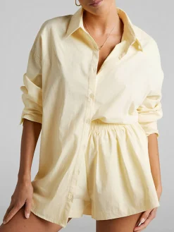 Outlet Cotton Melody Two Piece Shorts Set Shorts Sets|Long Sleeve Sets